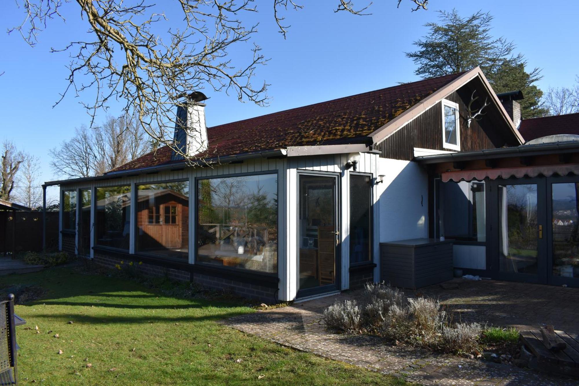 Ferienhaus Bella Vista Edersee Vöhl Exterior foto